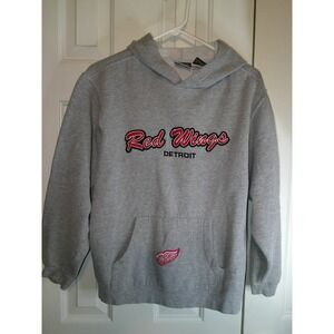 NHL Detroit Red Wings Hoodie Pullover Hockey Graphic Sweatshirt XL‎